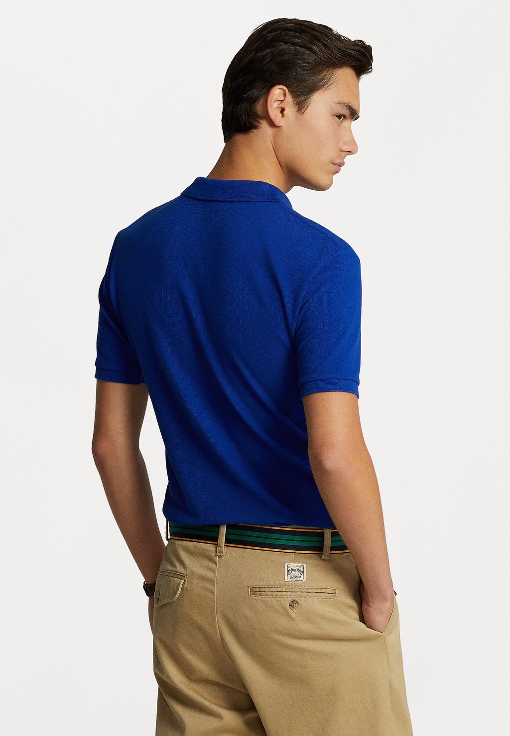 Рубашка-поло SHORT SLEEVE Polo Ralph Lauren, цвет heritage royal — фото 3
