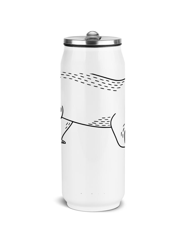 

Mr. & Mrs. Panda Белая бутылка для напитков с изображением муравьеда без надписи