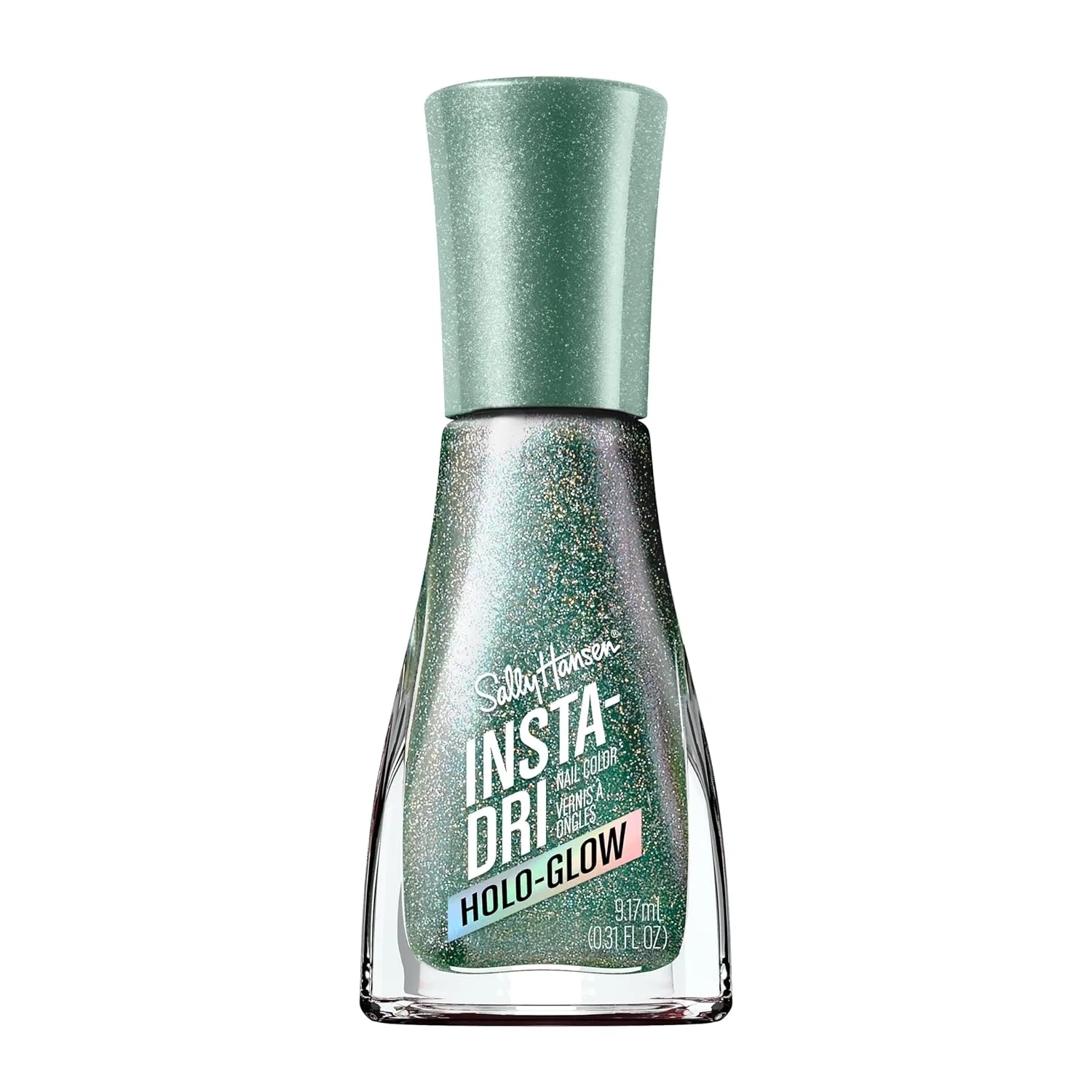 Быстросохнущий голографический лак для ногтей Sally Hansen Insta-Dri Holo-Glow, 0.3 унции Sally Hansen