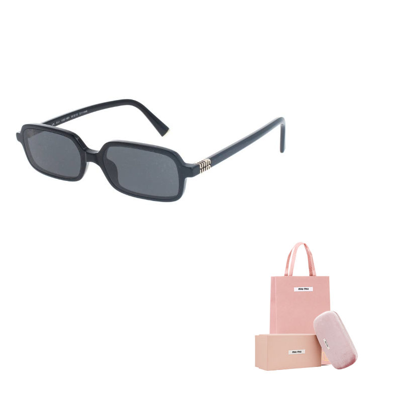 

Солнцезащитные очки Miu Regard MIU MIU, черный