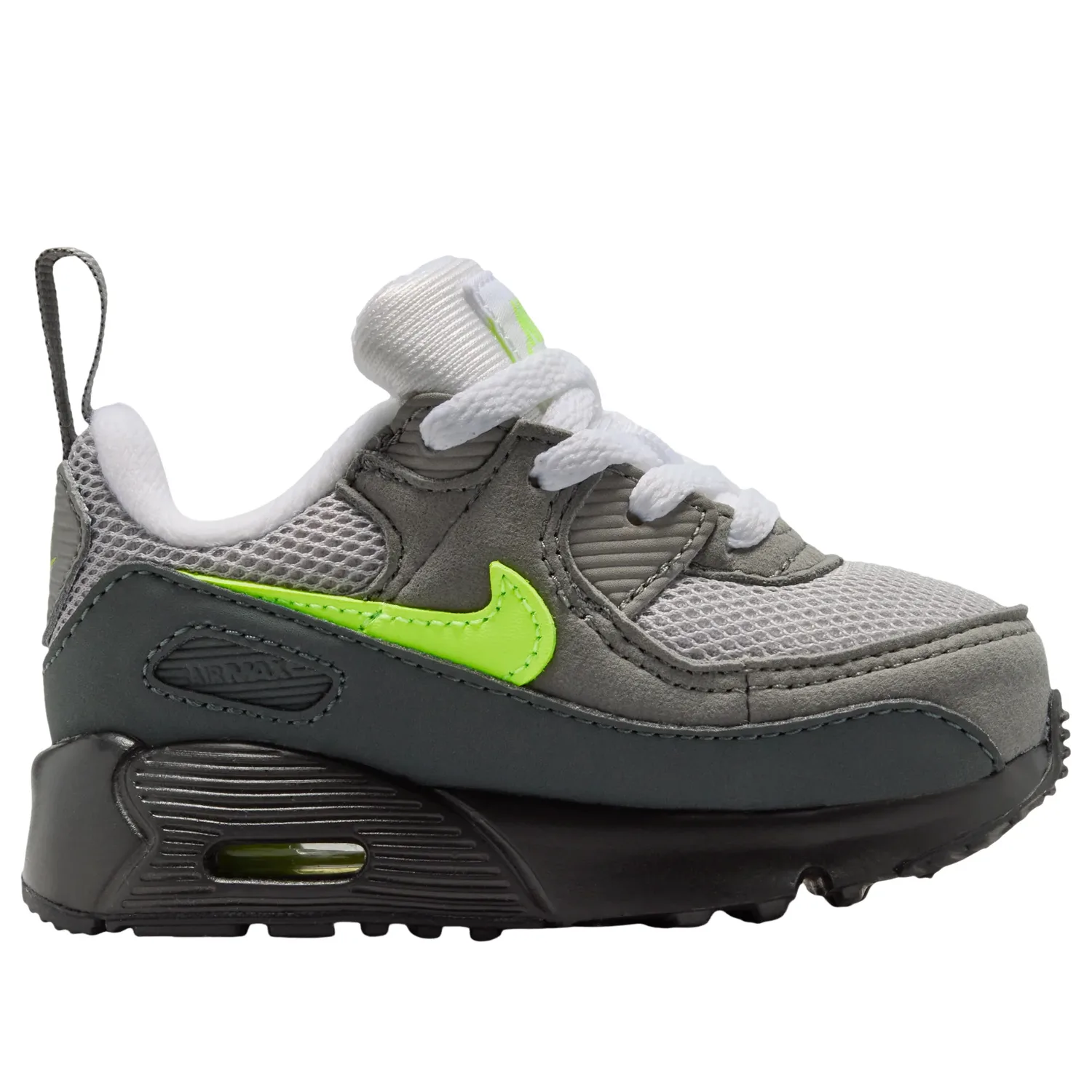 Кроссовки (TD) Nike Air Max 90 'Black Anthracite Neon Yellow' — фото 2