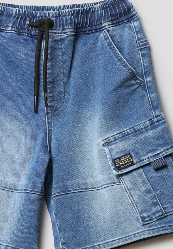 Джинсовые шорты Koroshi, Azul Med Medium Blue — фото 4