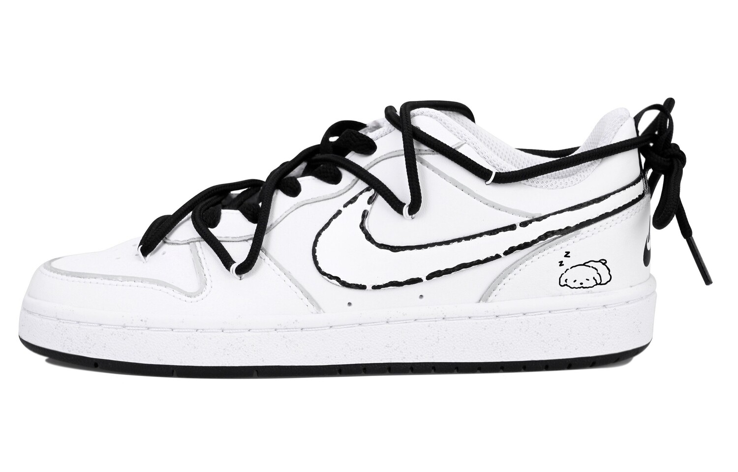 

Женские кроссовки для скейтбординга Nike Court Borough, белый