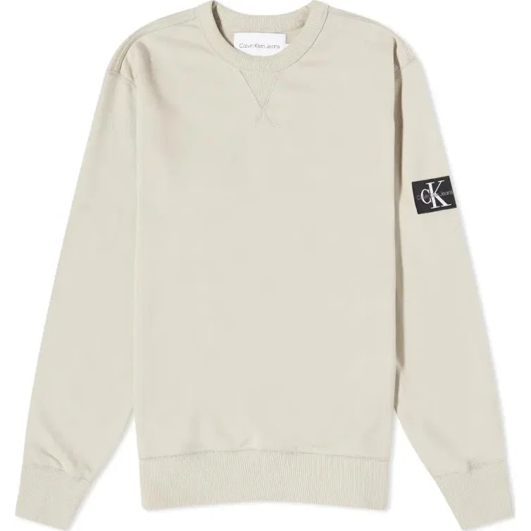 Свитшот мужской Taupe Calvin Klein