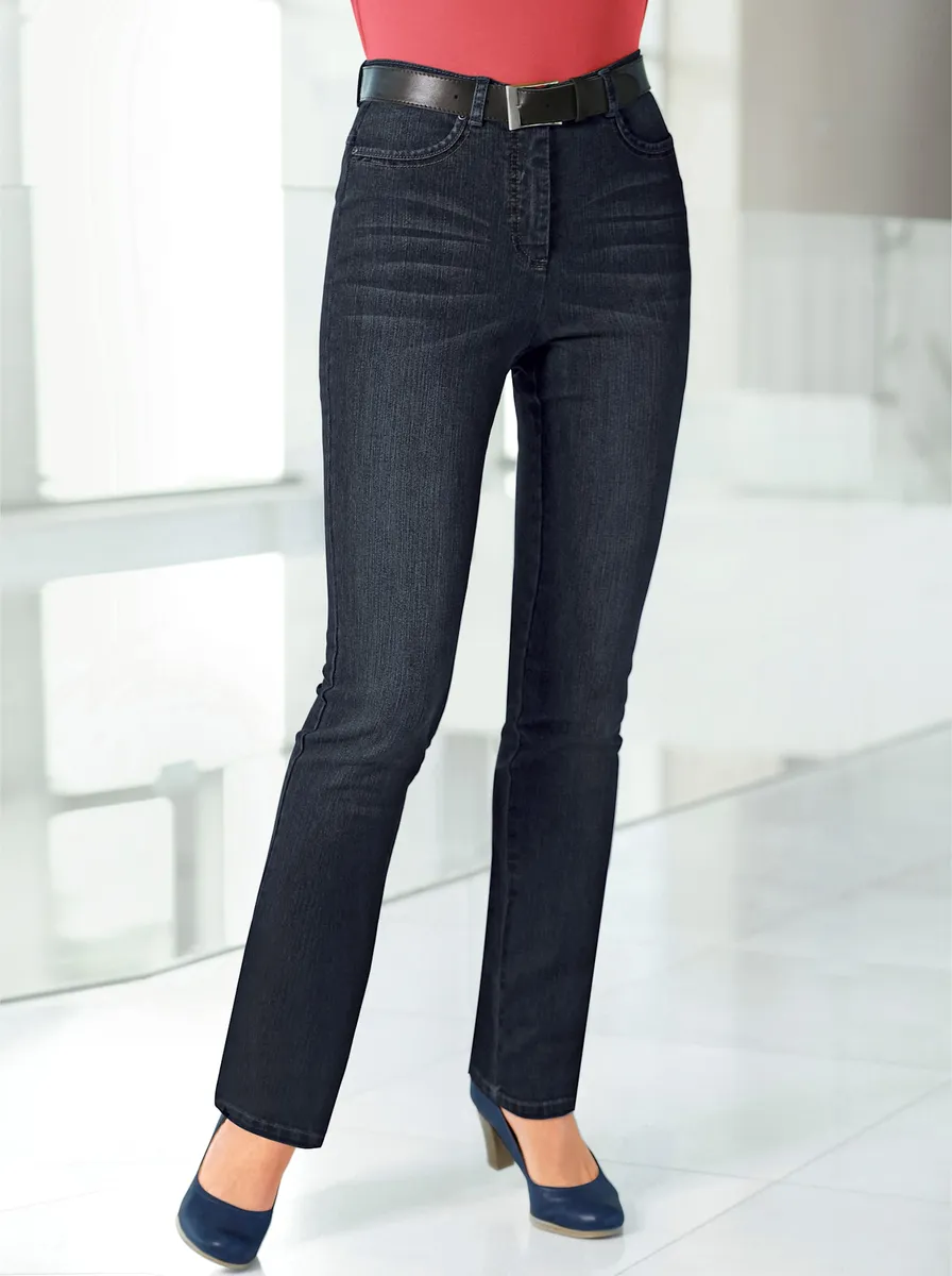 

Джинсы с 5 карманами в стиле casual Looks (1 шт.), синий