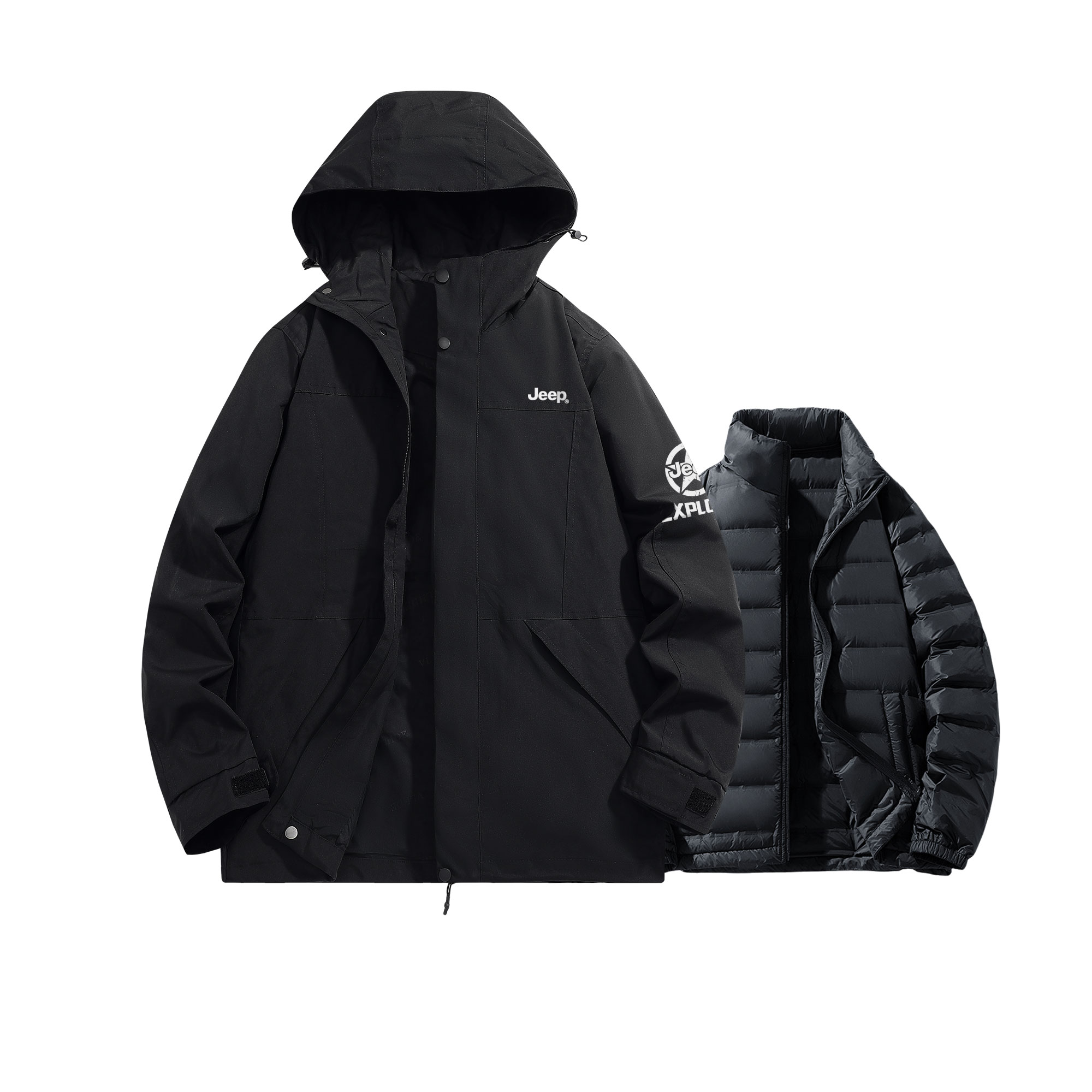 

Jeep Тренч, Pure Black (Includes Down Liners)