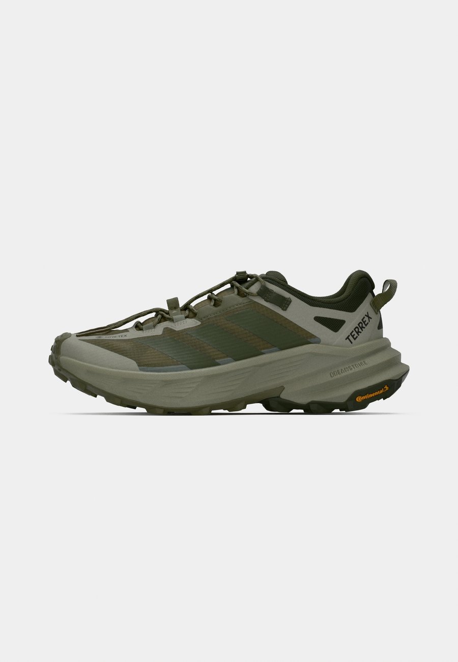 Кроссовки Adidas Terrex FREEHIKER GORE TEX SHOES, Olive Strata/Night Cargo/Silver-Coloured Pebble/Olive — фото 2