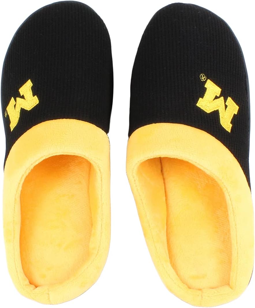 Удобные сабо для взрослых унисекс Comfy Feet, Michigan Wolverines — фото 4