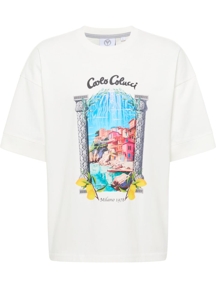 

Футболка Carlo Colucci, белый