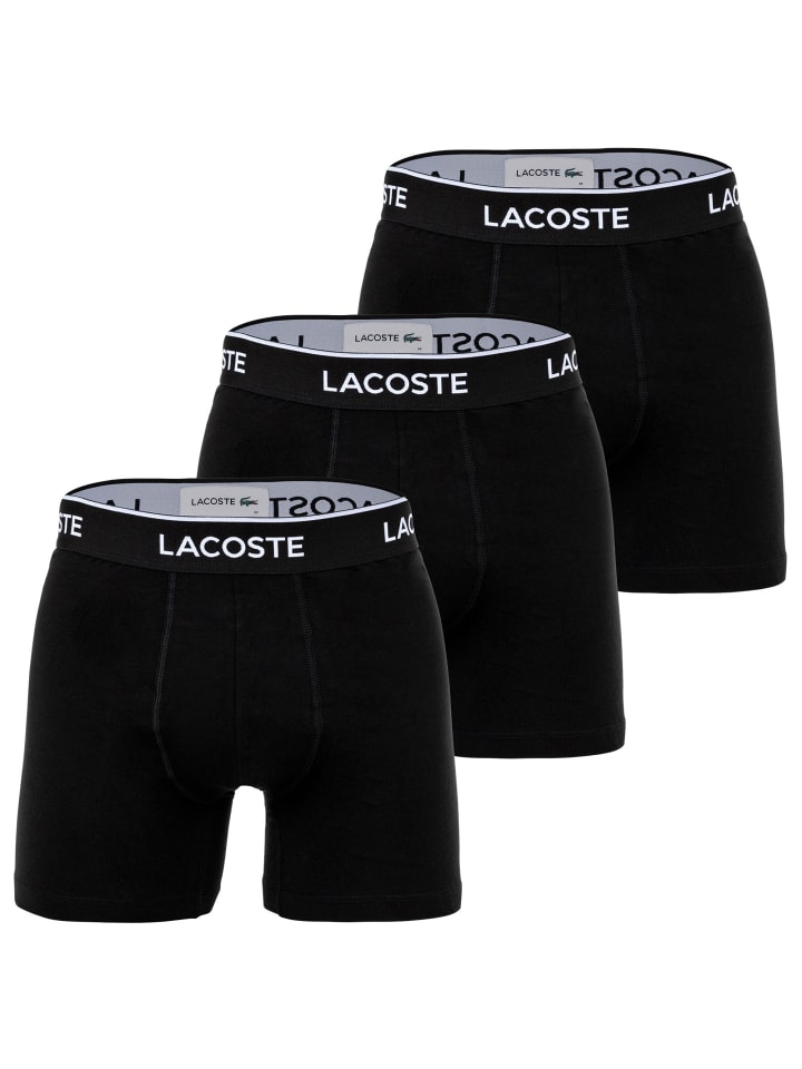 

Трусы боксеры Lacoste, черный