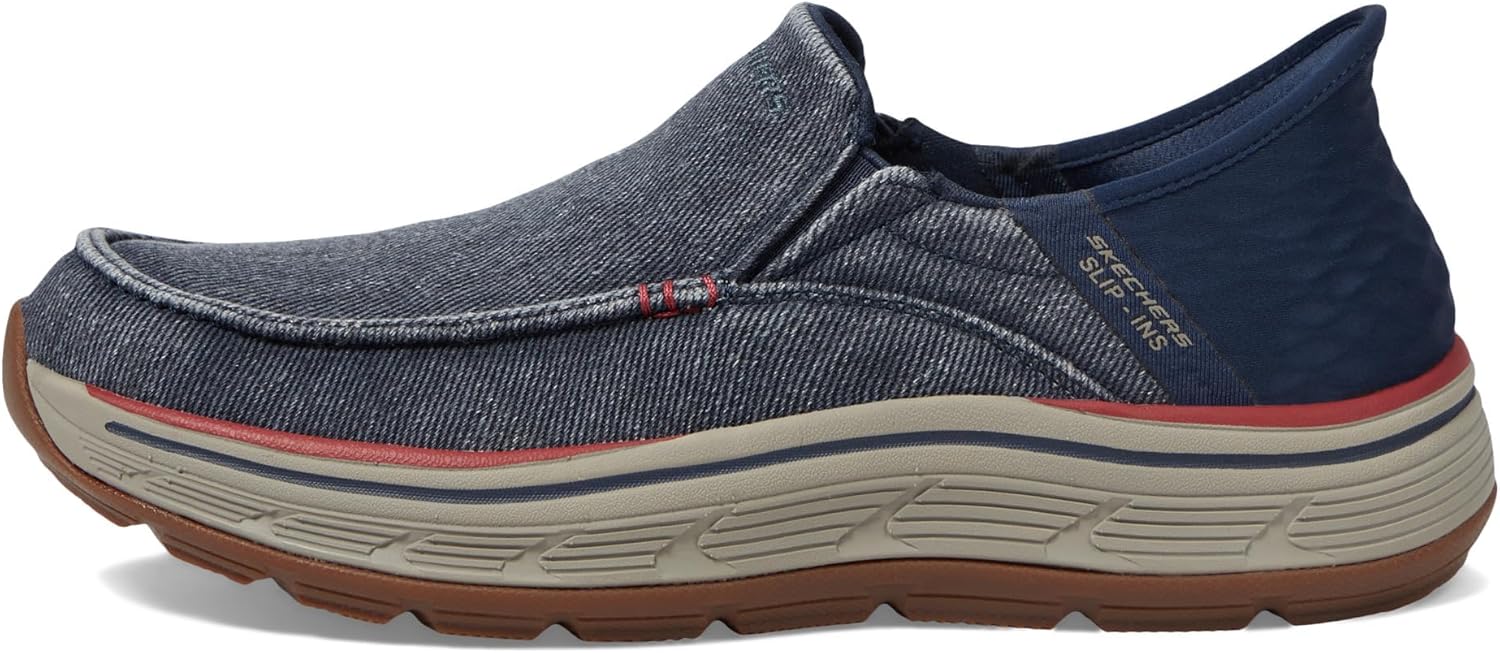 Мужские кроссовки Skechers Remaxed - Fenick, темно-синий — фото 4