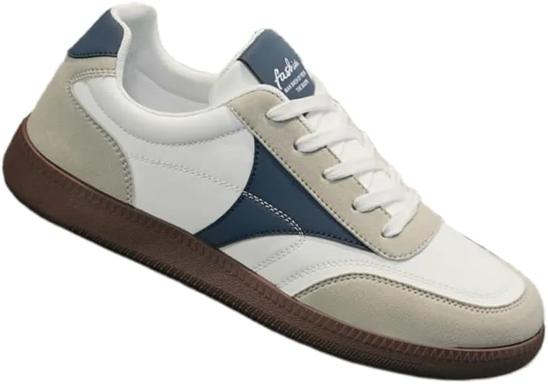 Кроссовки Men's Casual Sports Shoes - Retro and Fashionable Low-top Comfortable Walking Shoes, with PVC Sole, Suitable for Daily wear FmShi, бежевый