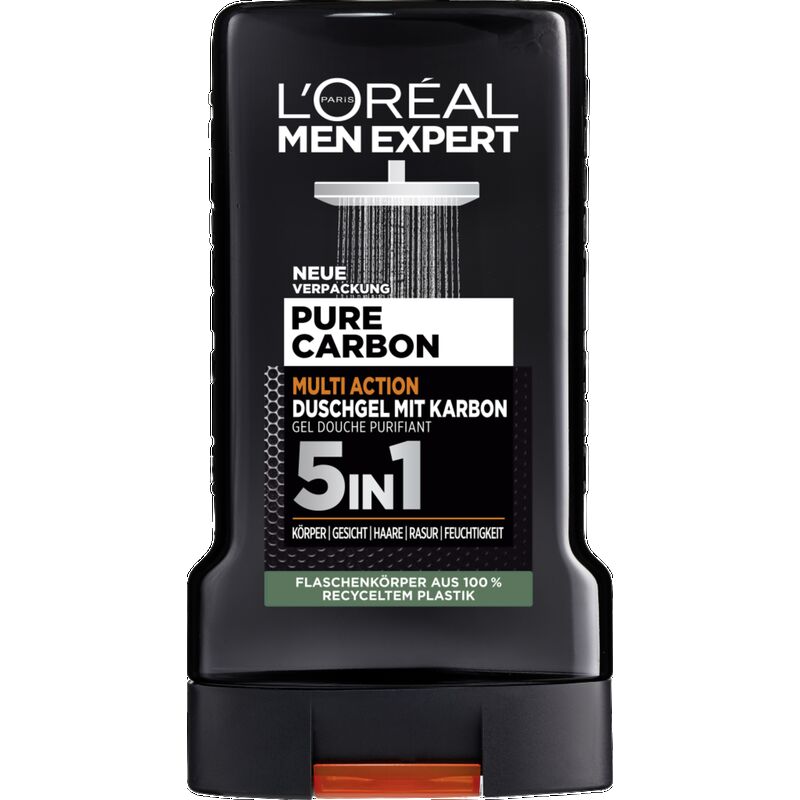 

Гель для душа Pure Carbon 5в1 L’Oréal Paris, 250 ml