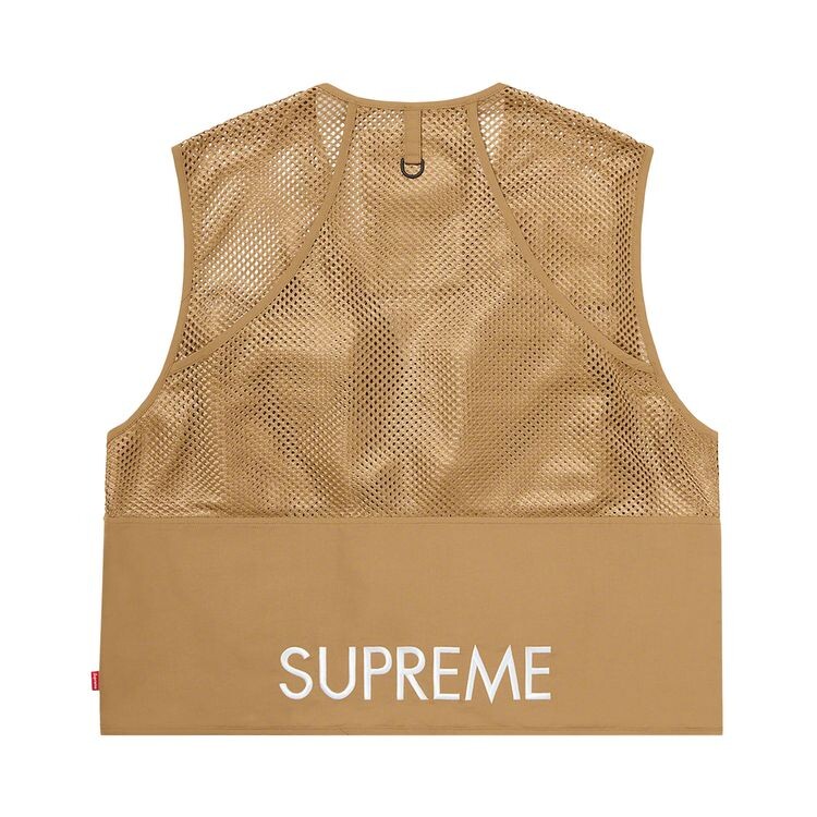 Жилет Supreme x The North Face Cargo Vest Gold, золотой — фото 2