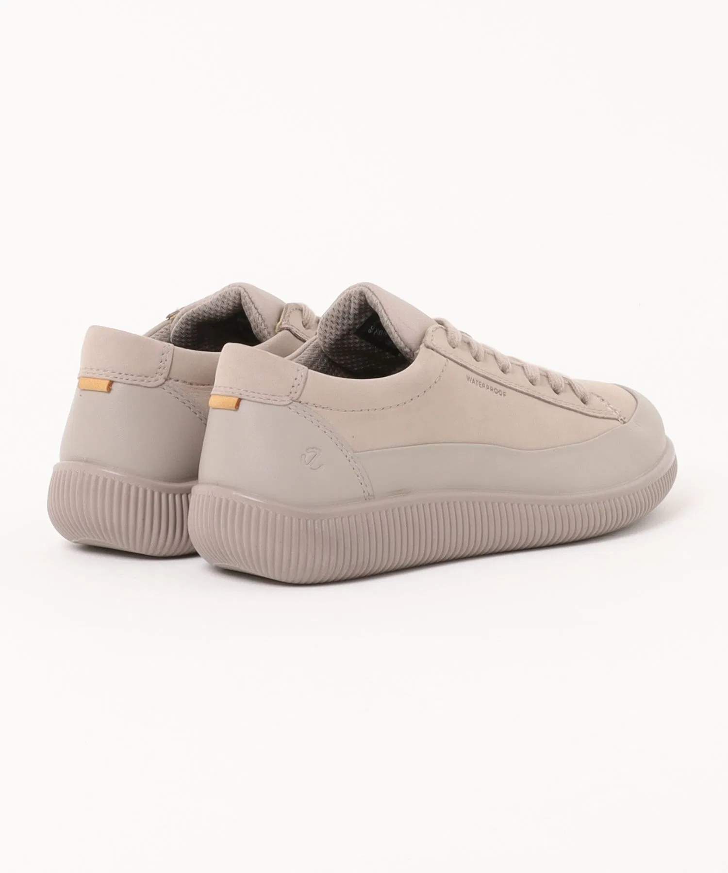 Мужские кроссовки ECCO SOFT ZERO из натуральной кожи бежевые — фото 3