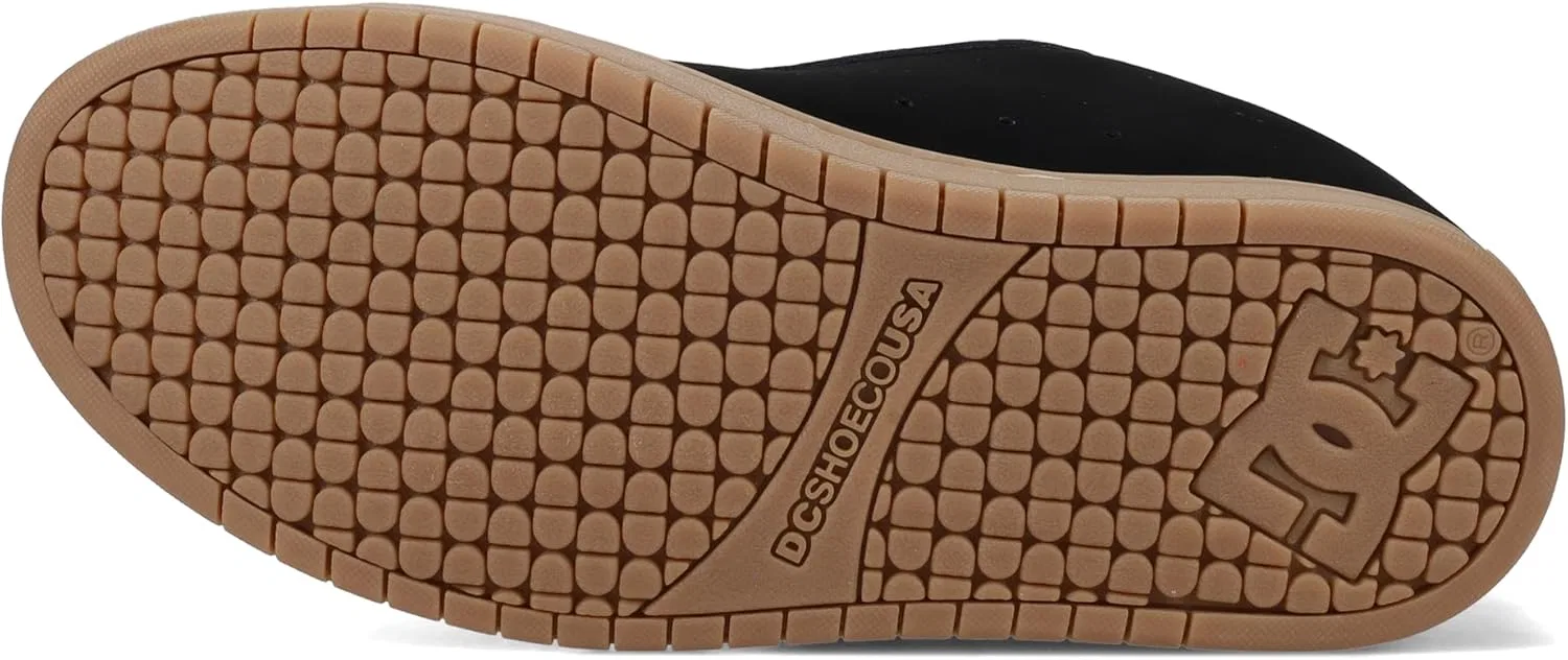 Кроссовки для скейтбординга DC Shoes Court Graffik, Black/Brown/Gum — фото 4
