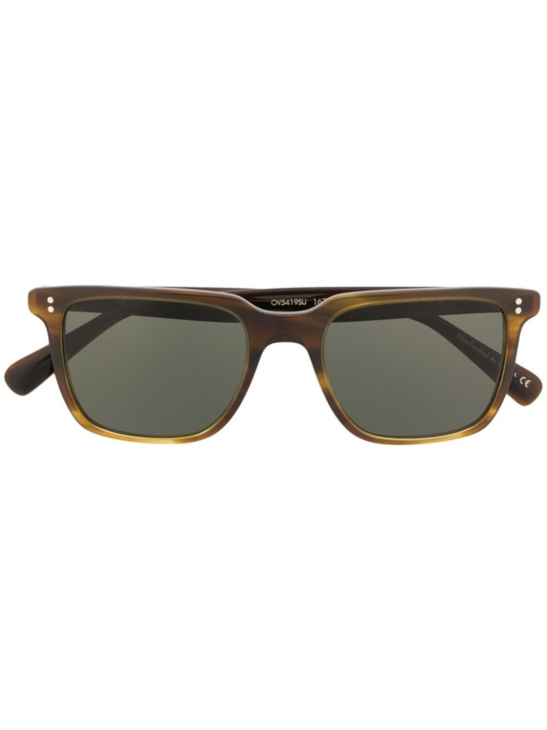 

Oliver Peoples солнцезащитные очки Lachman с поляризацией, коричневый