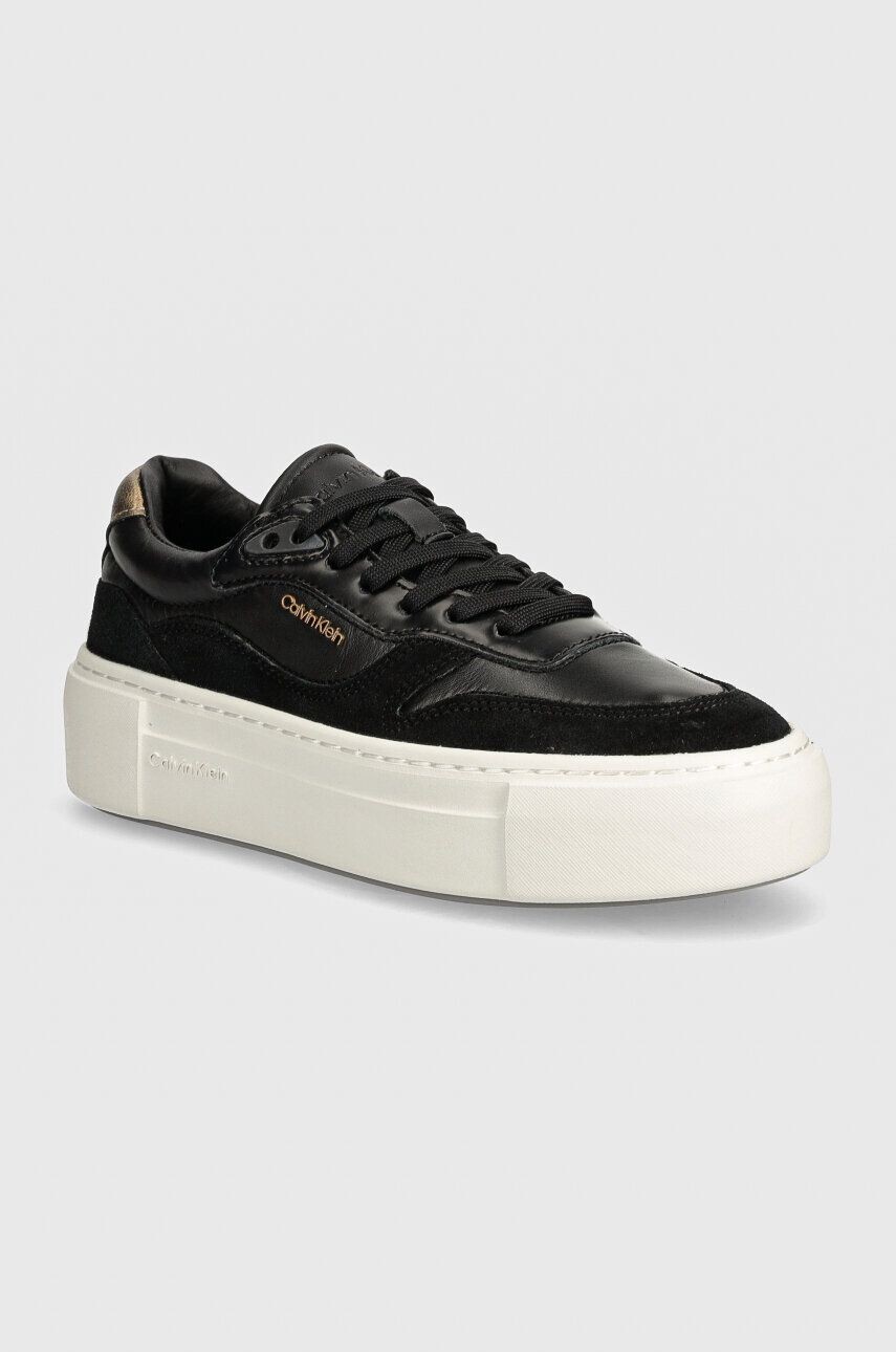 

Кроссовки Calvin Klein FF CUPSOLE LACE UP W/ML MIX M, черный