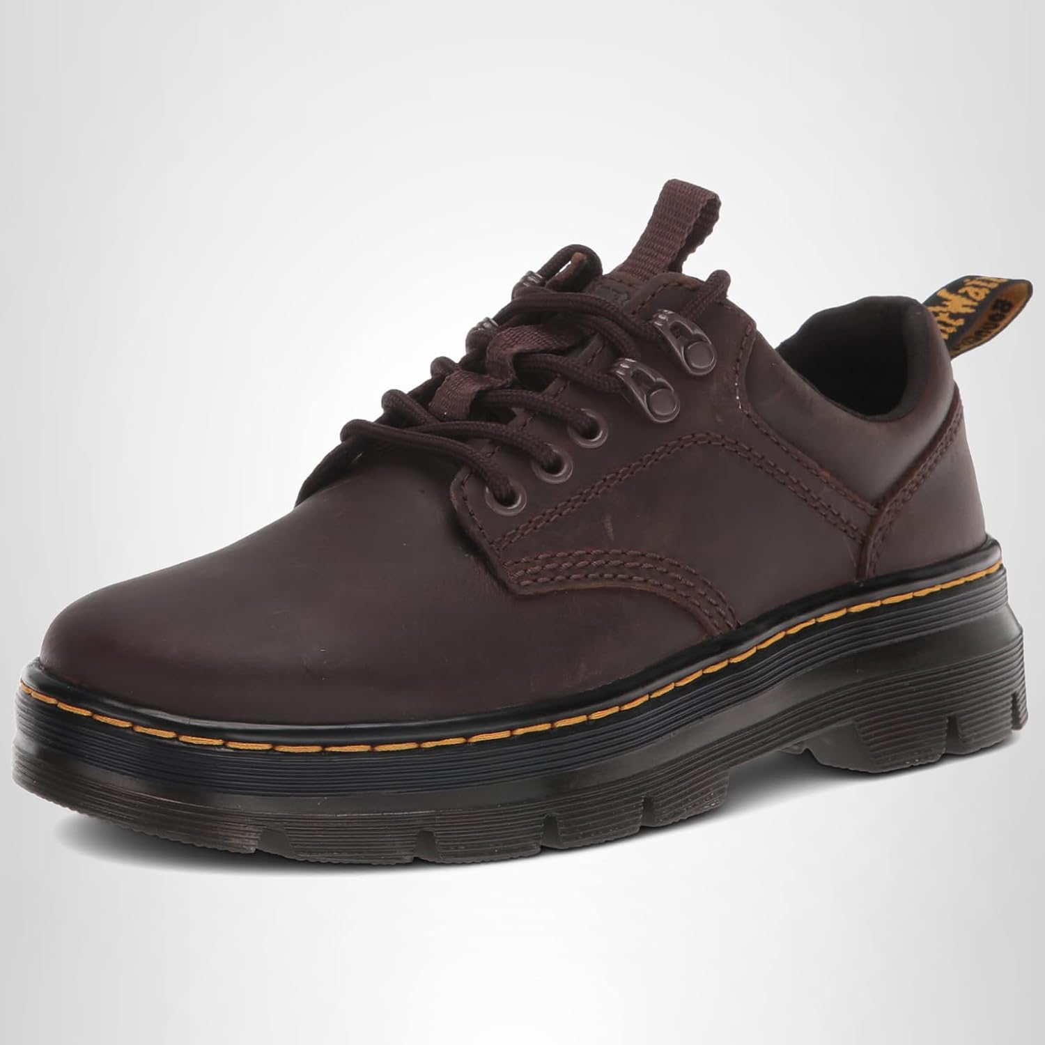Унисекс туфли Dr. Martens Reeder Oxford для взрослых, темно-коричневый — фото 3