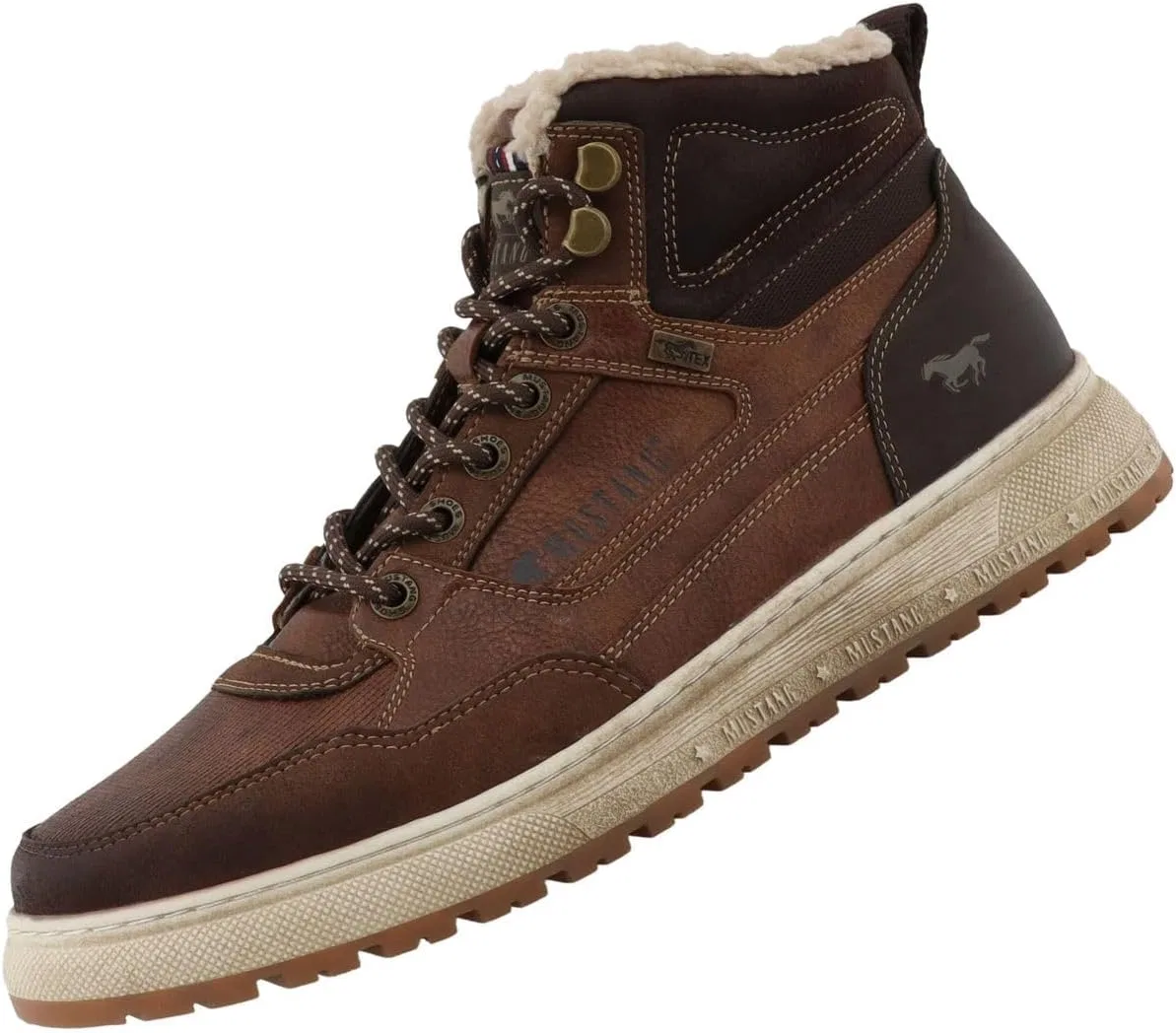 Мужские высокие ботинки MUSTANG, Brown (Rust)