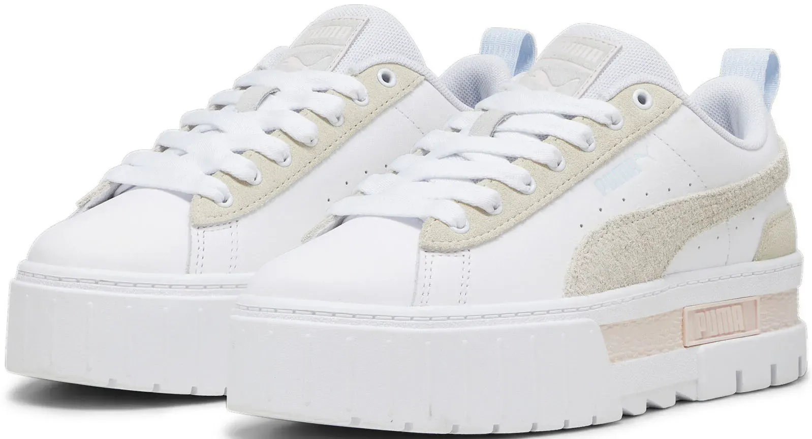 

Кроссовки PUMA "MAYZE MIX WNS", цвет Puma White-Alpine Snow