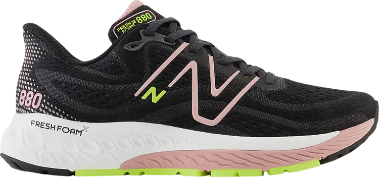 Кроссовки Wmns Fresh Foam X 880v13 'Black Pink Moon', черный