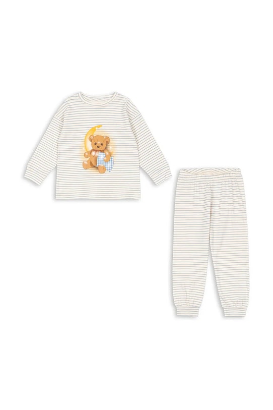 

Детская хлопковая пижама GIO SET GOTS Konges Sløjd, бежевый