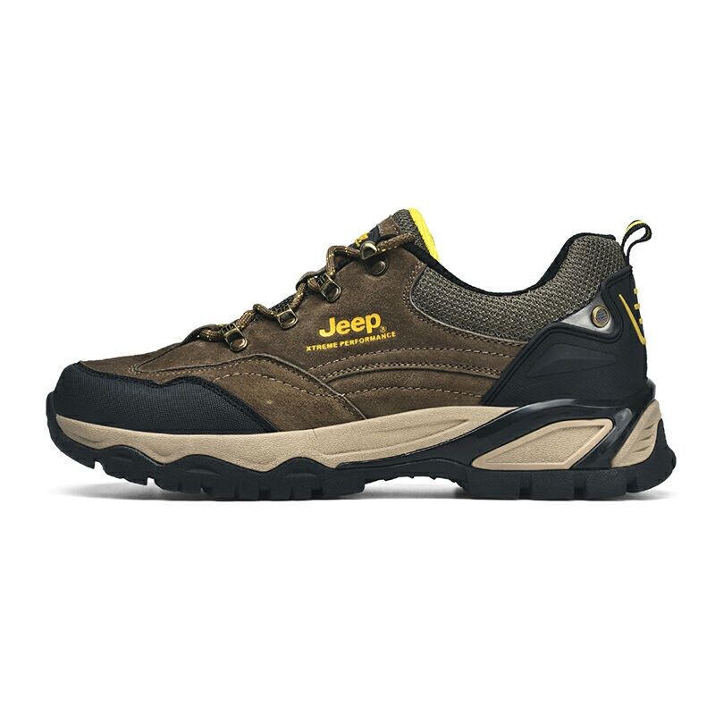 

Кроссовки мужские треккинговые Hiking / Trekking Shoes Men Low-Top Jeep, хаки