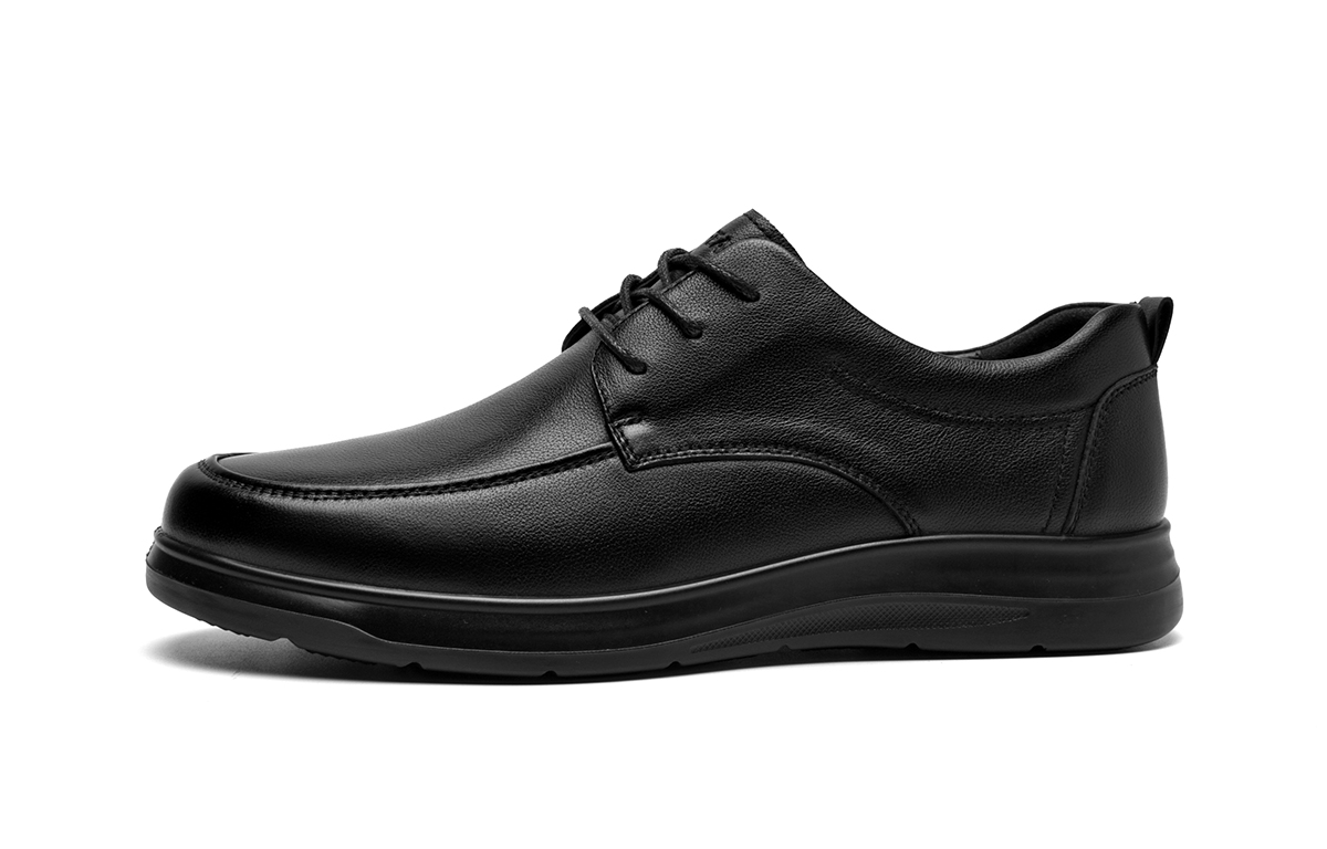 

Туфли HLA Dress Shoes Men Low-Top Black