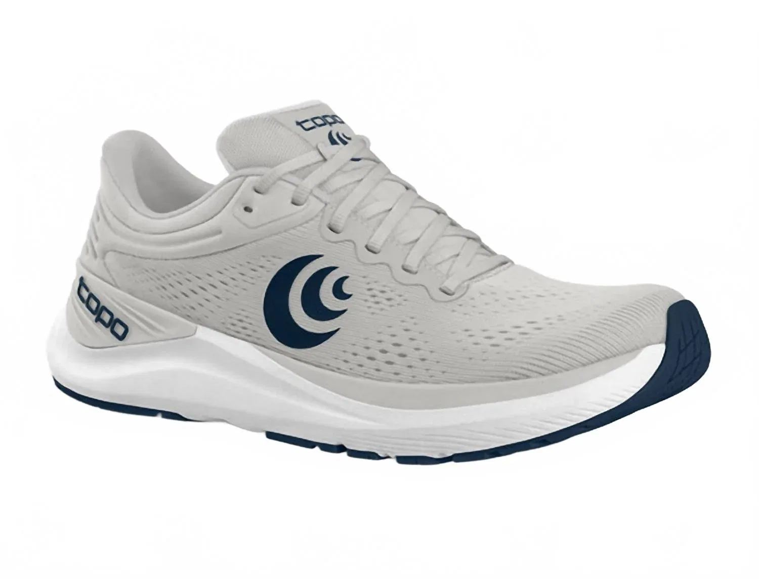 Topo Athletic Мужские беговые кроссовки Ultrafly 4 для бега по шоссе, серые и темно-синие — фото 2