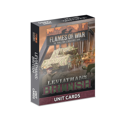 

Фигурка Late War Leviathans: British Unit Cards (34X Cards)