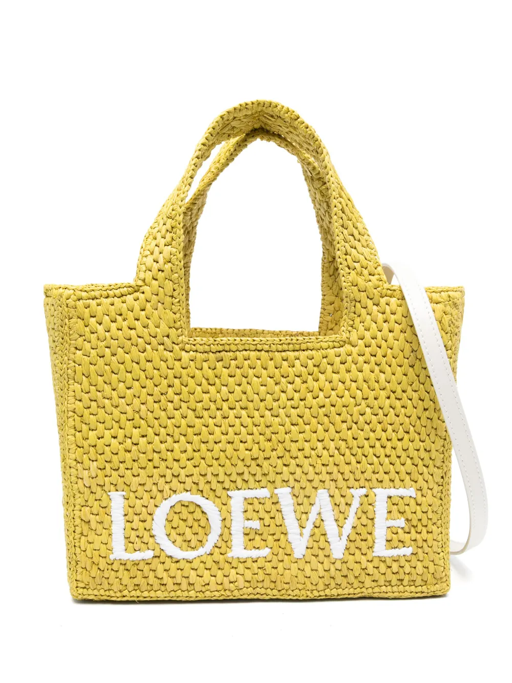 

Маленькая сумка-тоут Font LOEWE, желтый