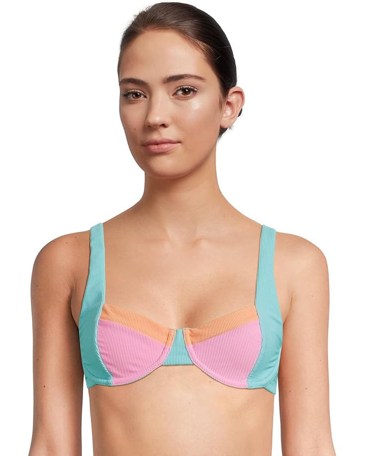 

Пляжный топ Beach Riot Brooks Top, цвет Crush Color-Block
