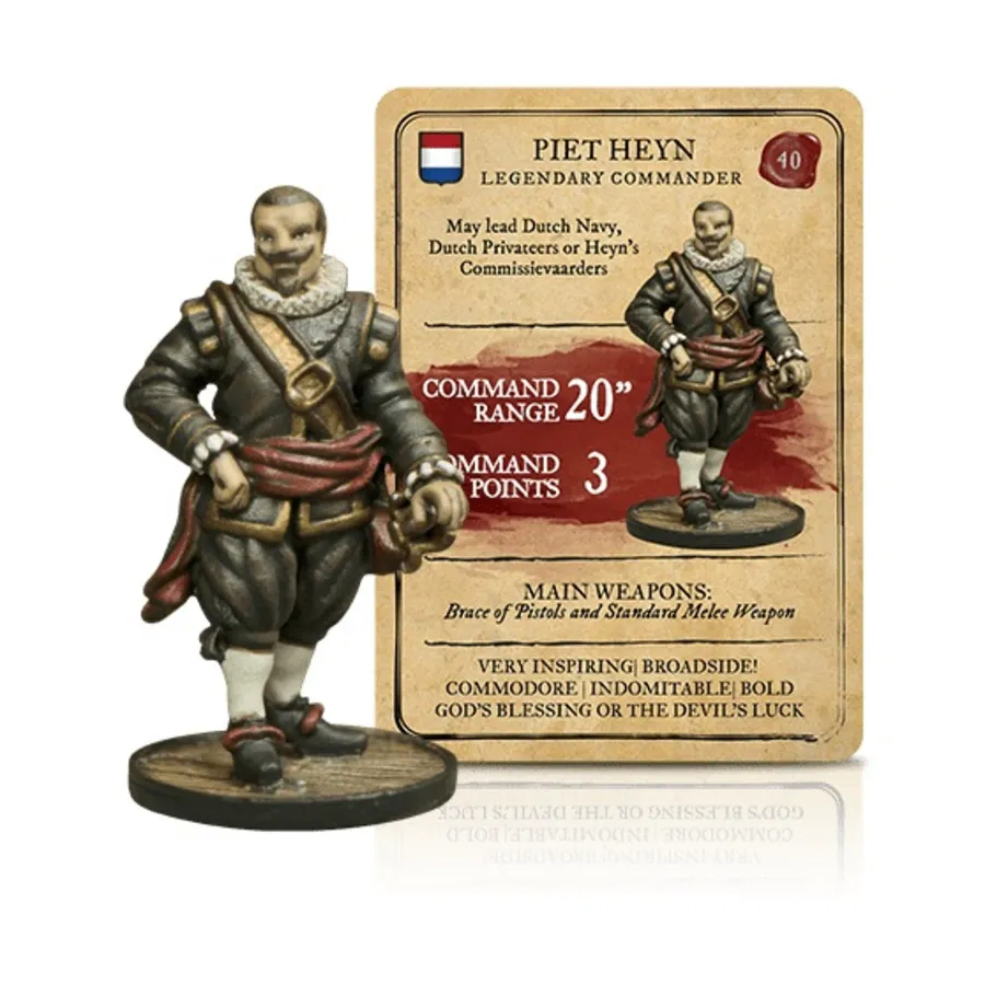 

Пит Хейн, Blood & Plunder - Dutch (28mm)