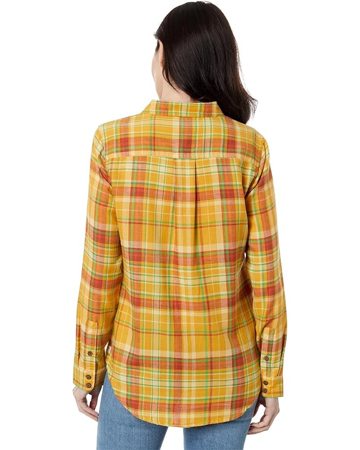 

Рубашка Toad&Co Re-Form Flannel Shirt, цвет Acorn