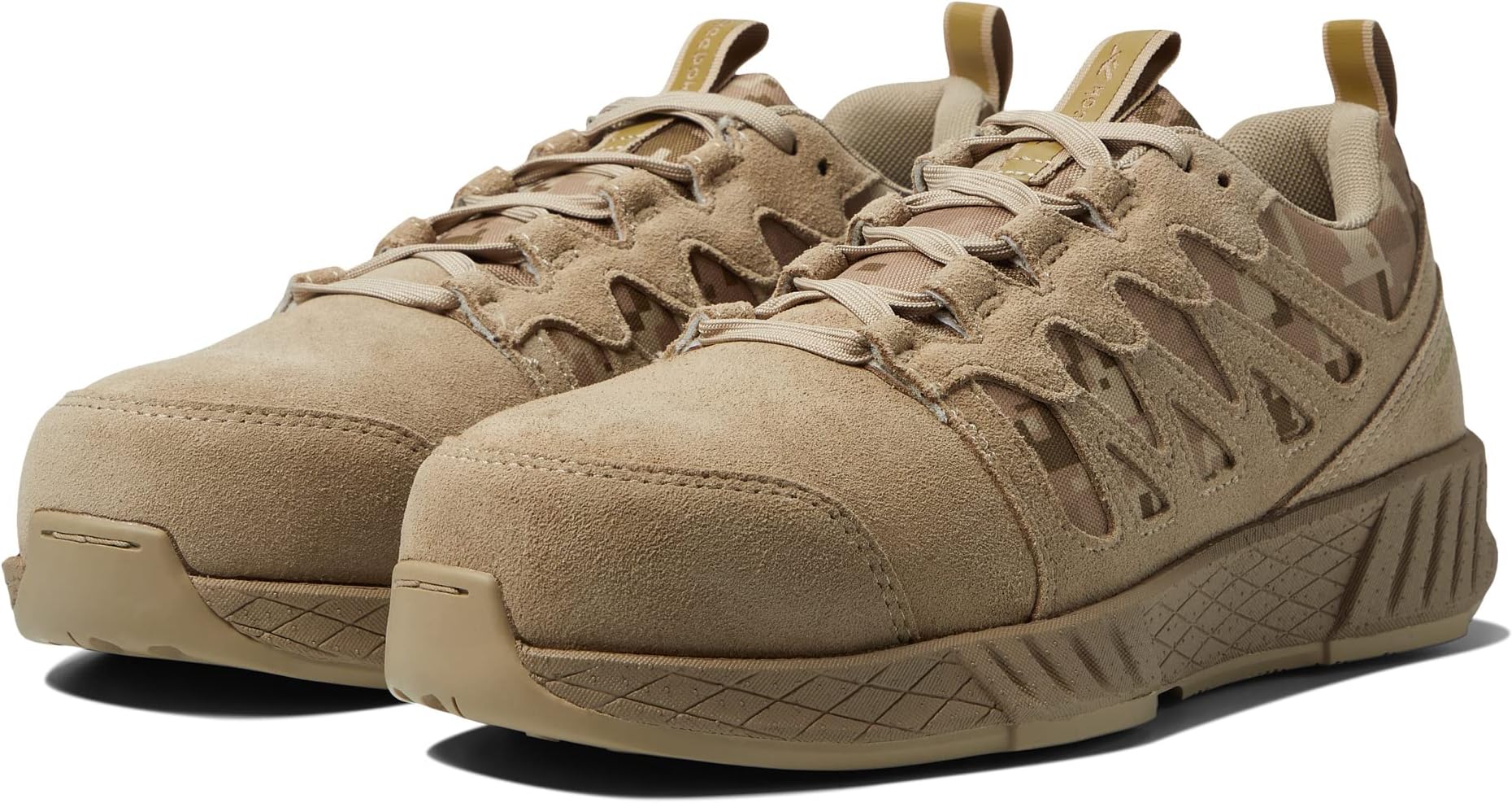 

Кроссовки Floatride Energy Tactical EH Comp Toe Reebok, цвет Digital-Camo Desert Tan