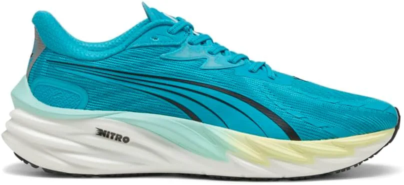 Мужские беговые кроссовки Puma Velocity Nitro, синий/золотой