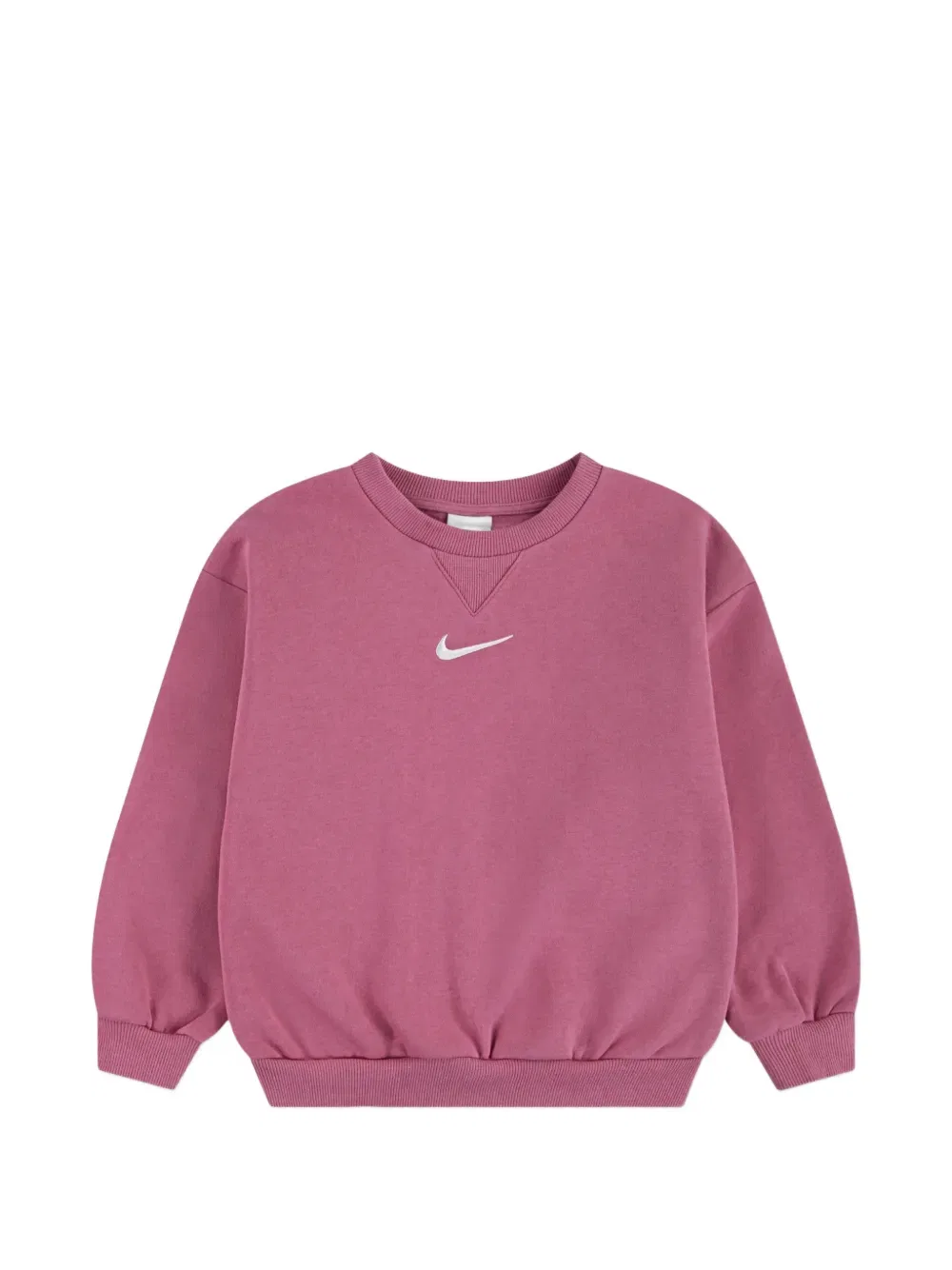 Комплект из двух спортивных костюмов с круглым вырезом и логотипом Nike Kids, розовый — фото 3