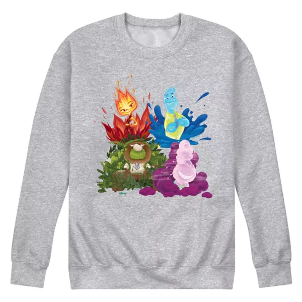 

Мужская флисовая толстовка Elemental Group Disney, серый