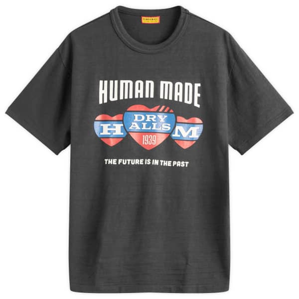 

Футболка с несколькими сердцами Human Made, черный
