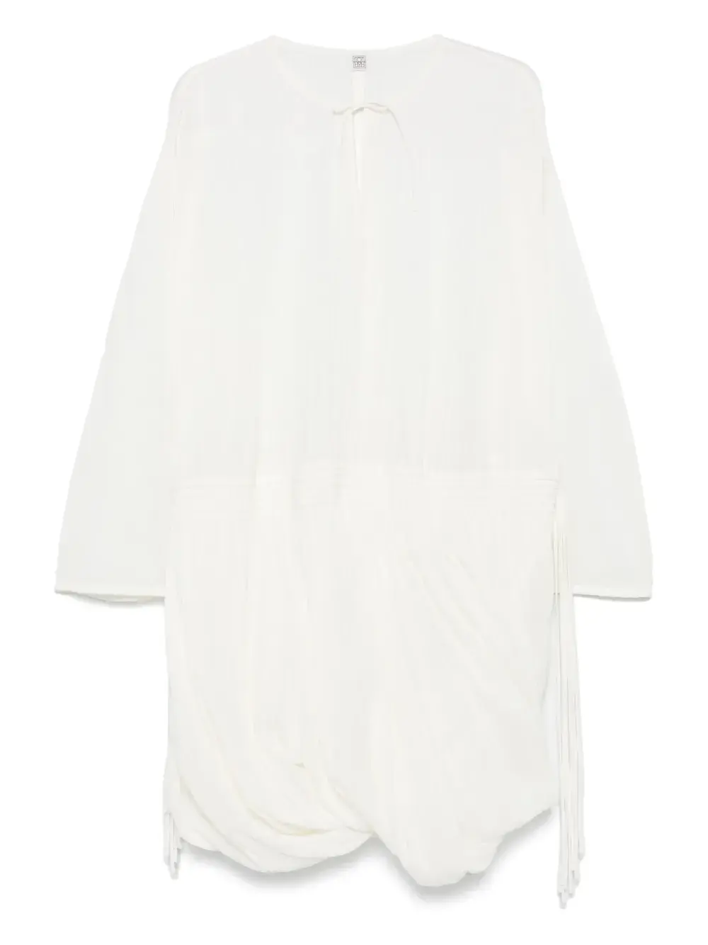 

Платье с кулиской TOTEME, белый
