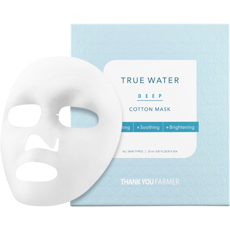 

Маска для лица Thank You Farmer True Water Deep Cotton Mask, 25 ml