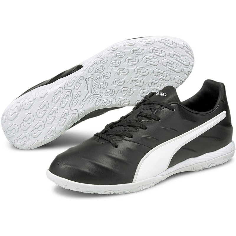 Футбольные бутсы для зала King Pro 21 It Puma, черный — фото 4
