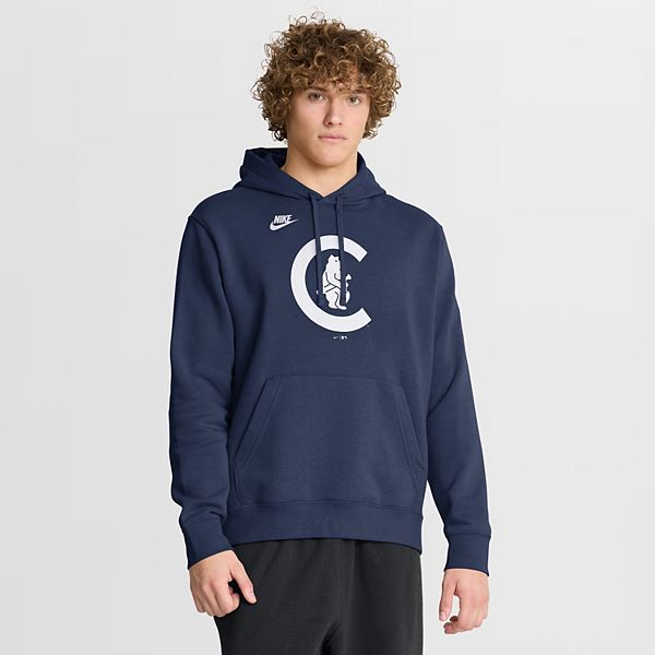 Мужская худи Chicago Cubs Cooperstown Collection с логотипом клуба в темно-синем цвете Nike — фото 2