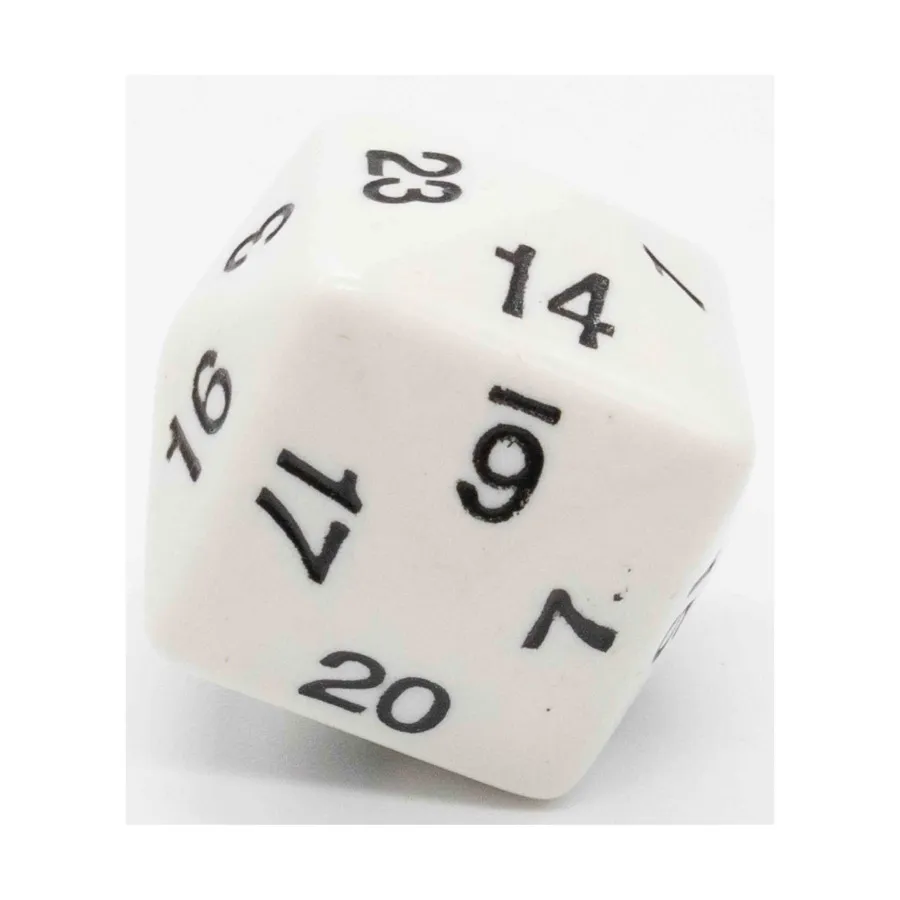 

d24 - Белый с черным, Dice - Symbols, Functional & Unique Dice