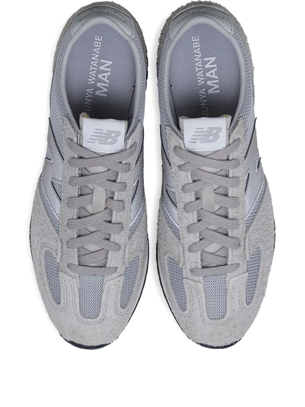 Замшевые кроссовки X New Balance Junya Watanabe, серый — фото 4