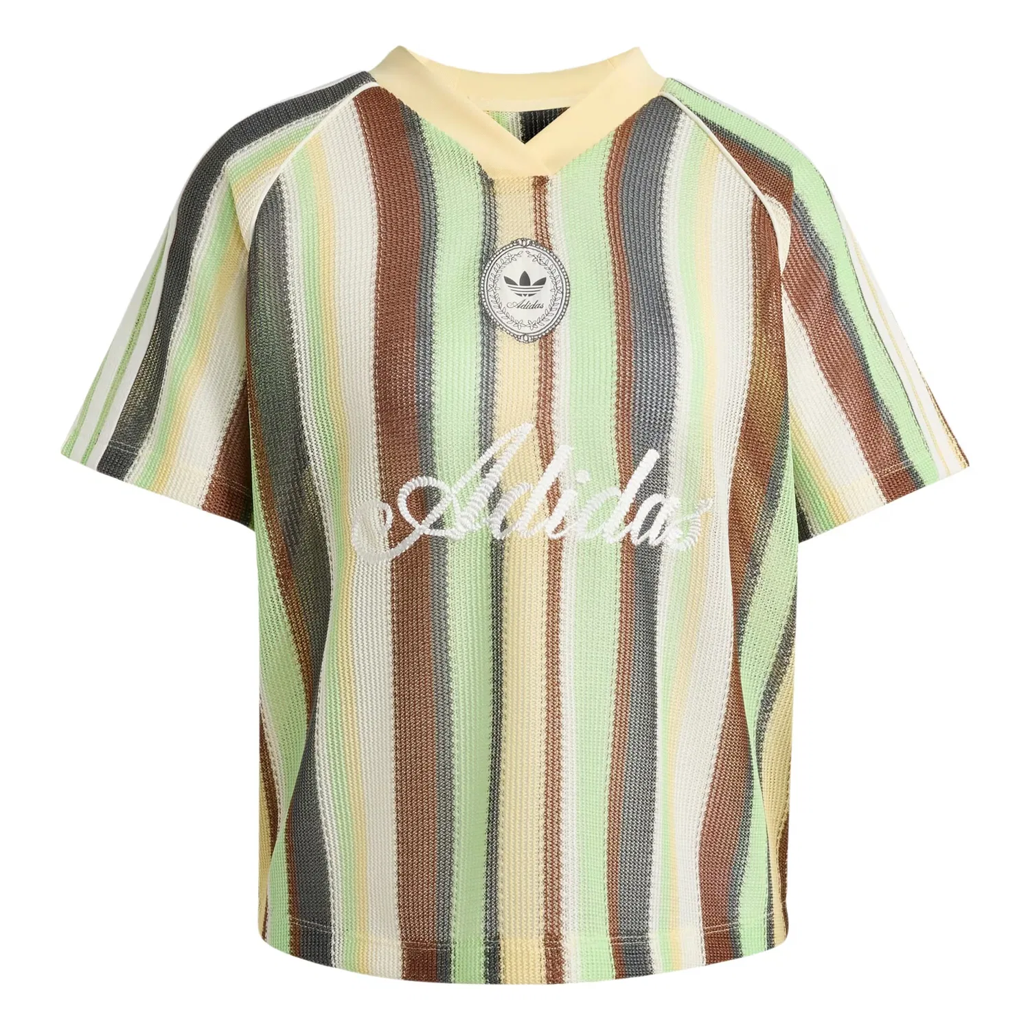 Футболка Adidas Originals Summer Glow светло-желтого цвета
