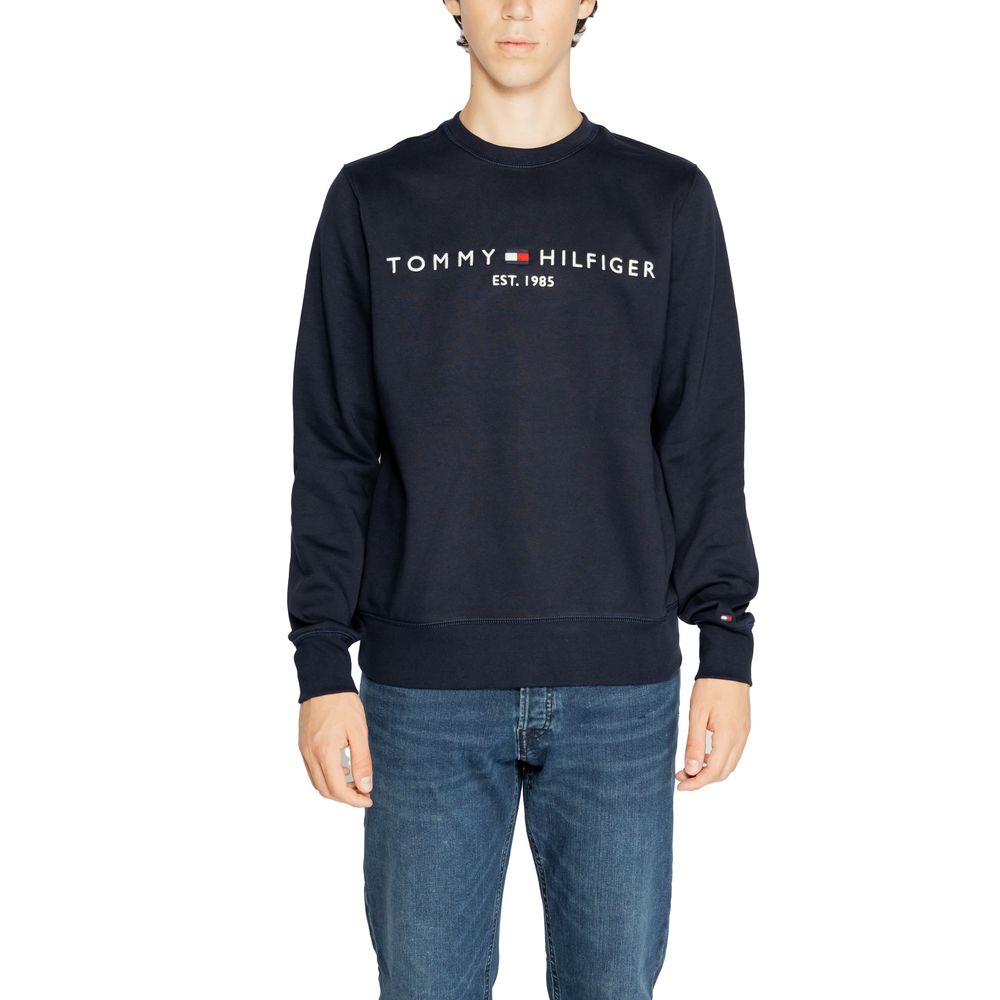 

Синий свитер из органического хлопка Tommy Hilfiger
