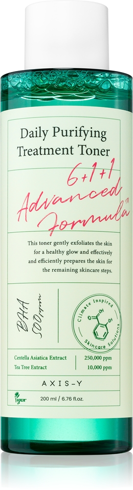 

Ежедневный очищающий тоник с усовершенствованной формулой 6+1+1, глубоко очищающий тоник с успокаивающим эффектом Axis-Y, 200 мл