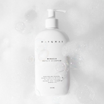 Шампунь Miracle Repair Питательный и очищающий с биотином Masqmai — фото 3